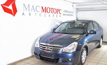 Nissan Almera Синий