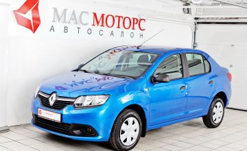 Renault Logan Голубой